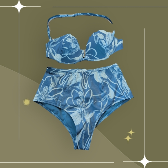 ✨ NWT Reformation Lago Bikini In Cozumel Size M - Picture 1 of 8